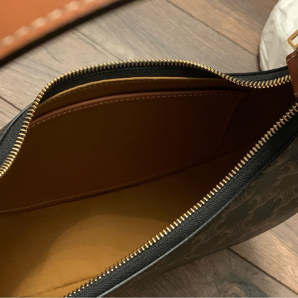 ❌SOLD❌ Celine Ava Bag in Triomphe Canvas and Calfskin Tan - Picture 13 of 15